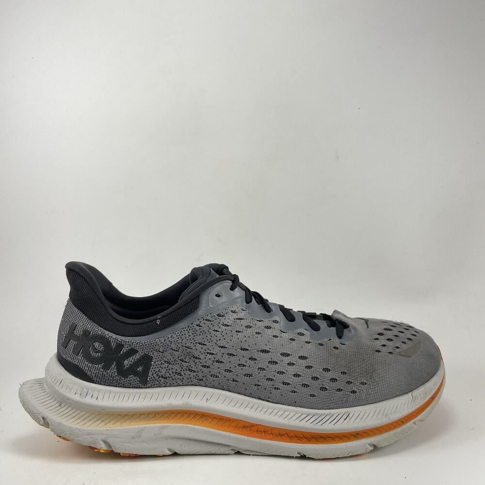 Hoka Kawana Running Shoes Mens Size 11 D Cushion Athletic Gym Radiant Gray/Black
